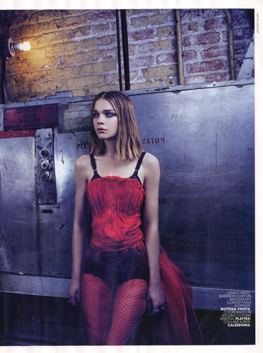 Kim Noorda   Marieclaire Italy March 2010  Photographer Jacques Olivar 